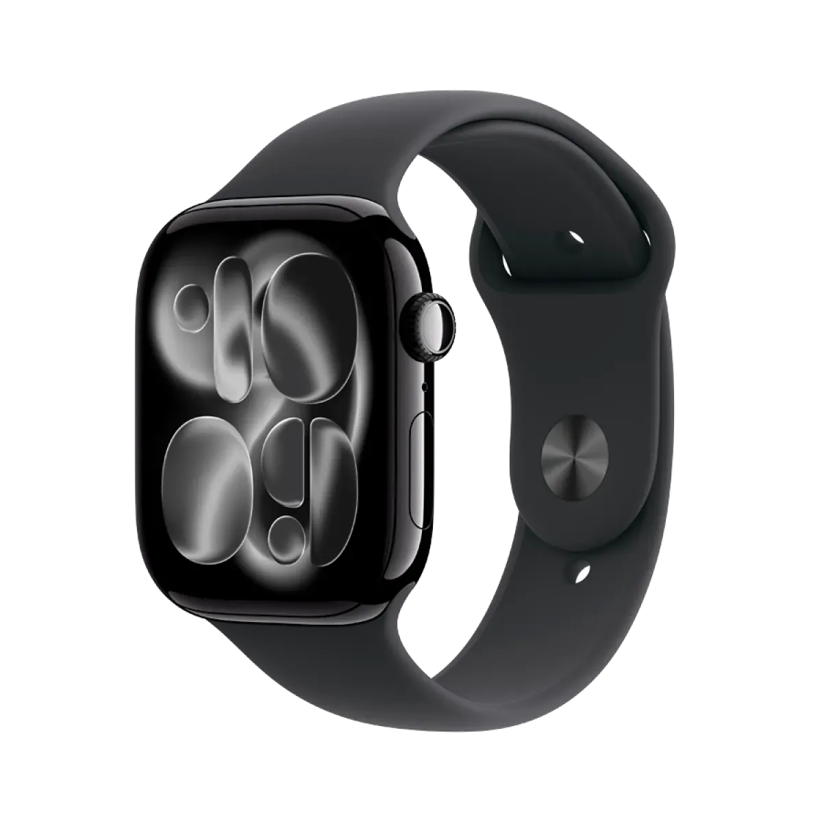 Apple Watch Series 11 GPS 46mm Jet Black Aluminium Case with Black Sport Band - M/L,Model A3333 — фото 5