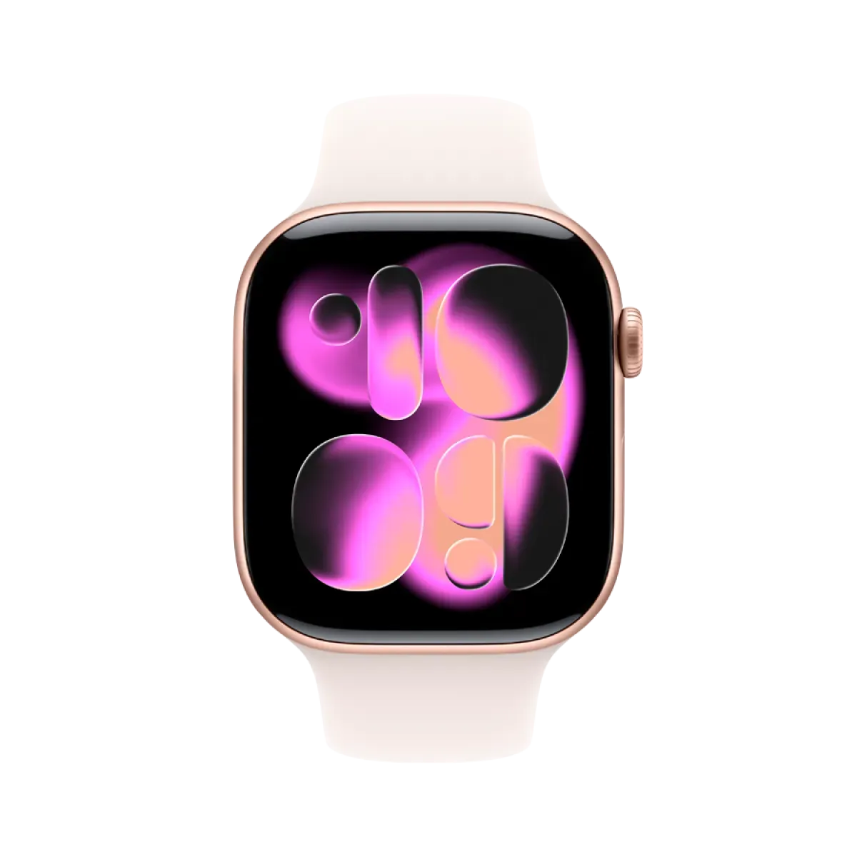 Apple Watch Series 11 GPS 46mm Rose Gold Aluminium Case with Light Blush Sport Band - M/L,Model A3333 — фото 6