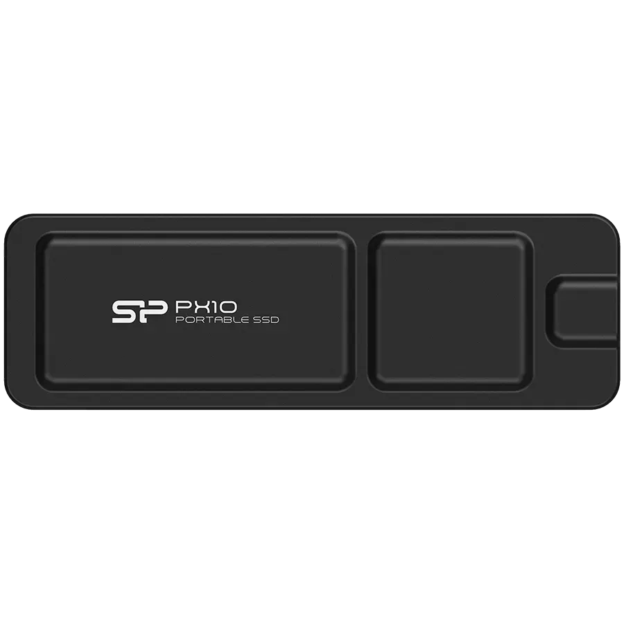Silicon Power PX10 512GB Portable SSD USB 3.2 Gen2, R/W: up to 1050MB/s; 1050MB/s, Black — купить в Lirotech