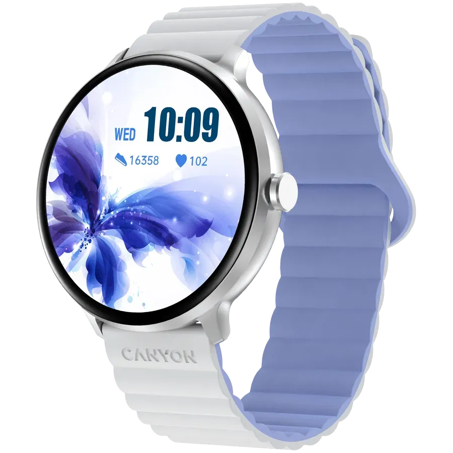 CANYON smart watch Jacky SW-69 White Blue — фото 2