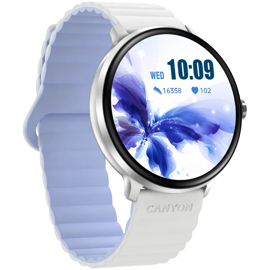 CANYON smart watch Jacky SW-69 White Blue — фото 3