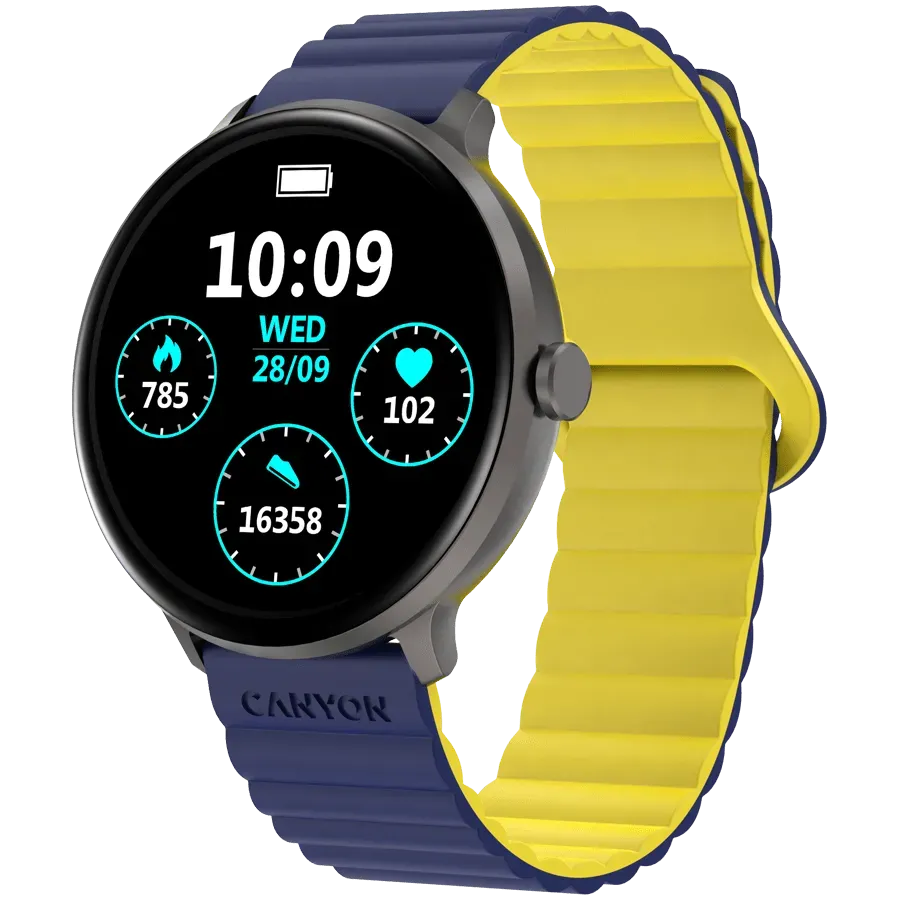 CANYON smart watch Jacky SW-69 Blue Yellow — фото 2