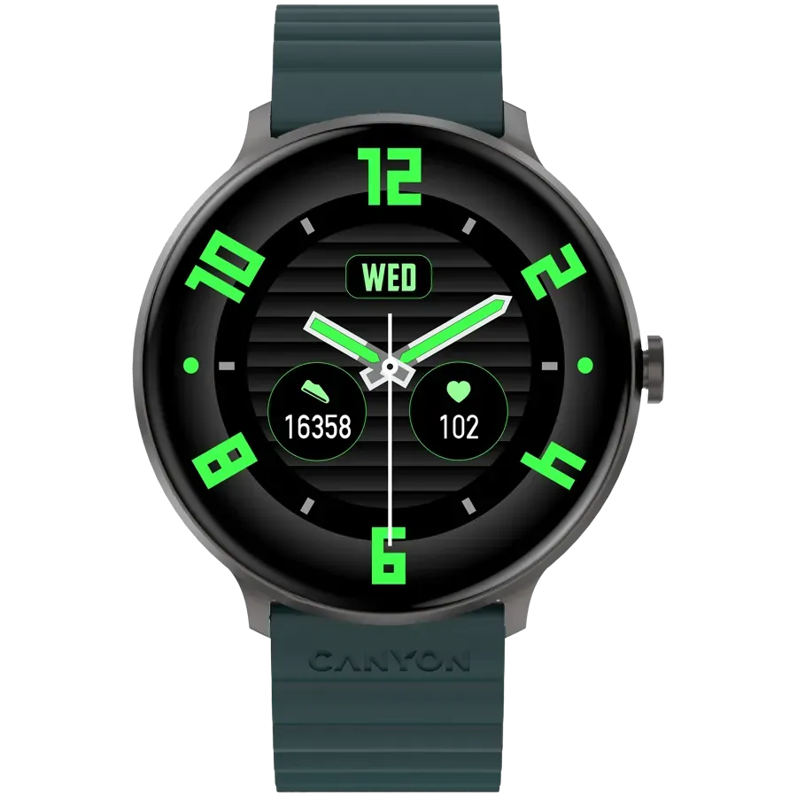 CANYON smart watch Jacky SW-69 Green Orange — купить в Lirotech