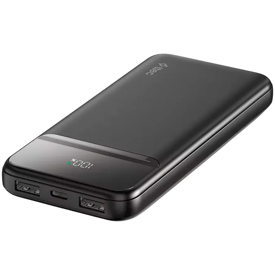 ttec ReCharger LCD 10.000mAh PD 20W Powerbank   Black — фото 3