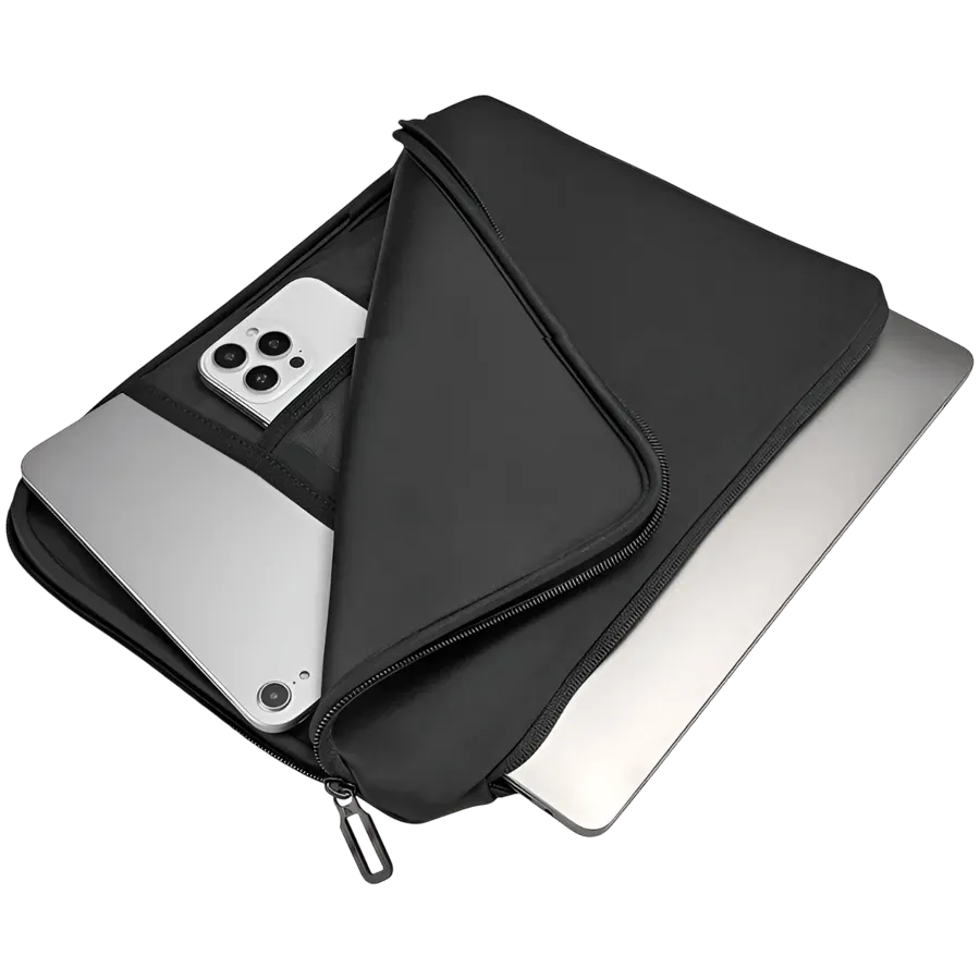 DOPPIO SLEEVE LAPTOP 12"/MB 13" NERO — фото 4