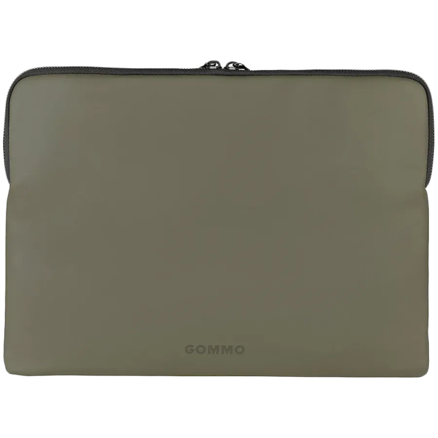 TUCANO GOMMO SLEEVES FOR Laptop 14”/ MacBook Pro 14” Military Green — фото 2