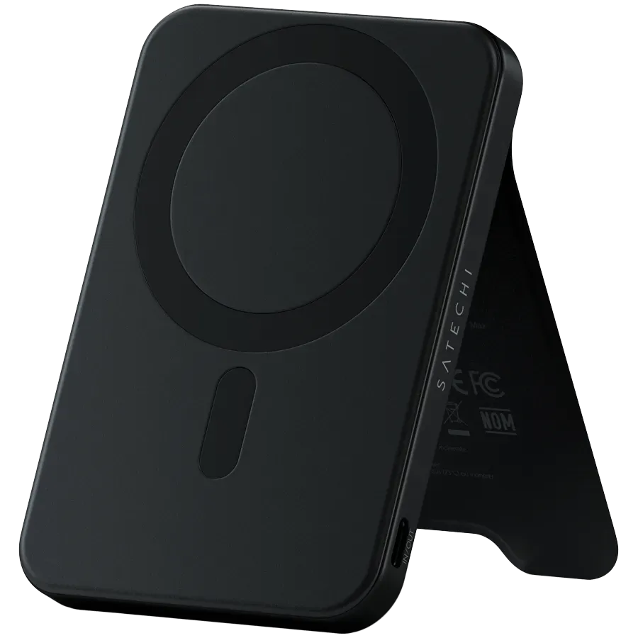 SATECHI Qi2 5K Magnetic Power Bank with Stand (Black) — купить в Lirotech