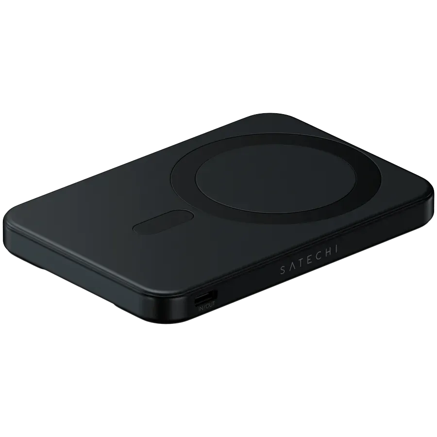 SATECHI Qi2 5K Magnetic Power Bank with Stand (Black) — фото 3