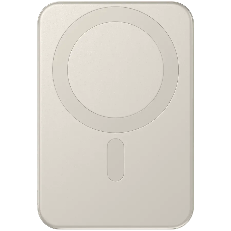 SATECHI Qi2 5K Magnetic Power Bank with Stand (Sand) — фото 4