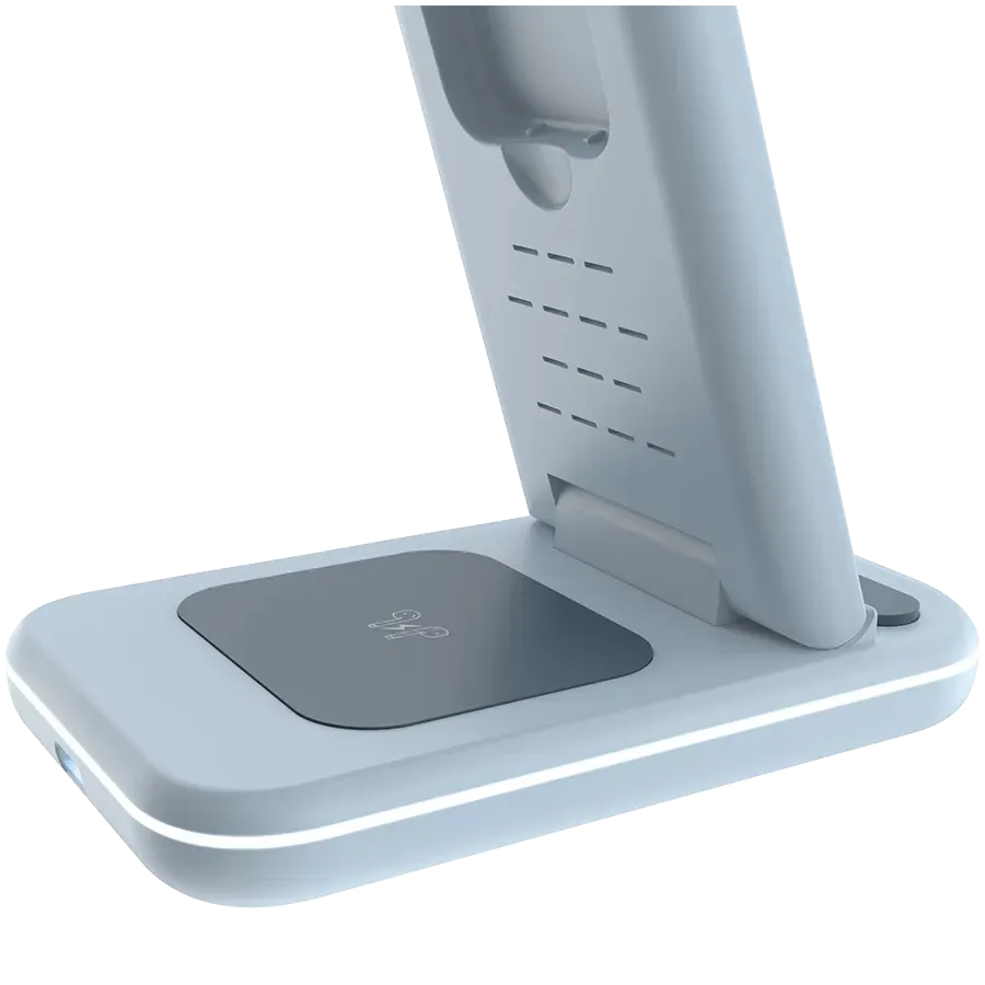 CANYON wireless charger WS-304 15W 3in1 Blue — фото 8