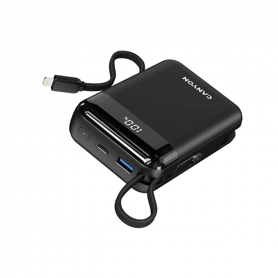 CANYON power bank OnPower 204 20000mah Black — фото 2