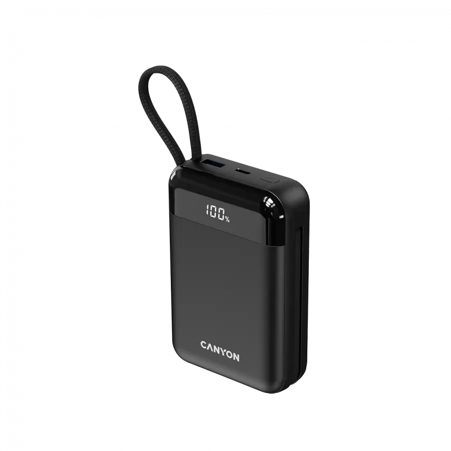 CANYON power bank OnPower 204 20000mah Black — фото 3