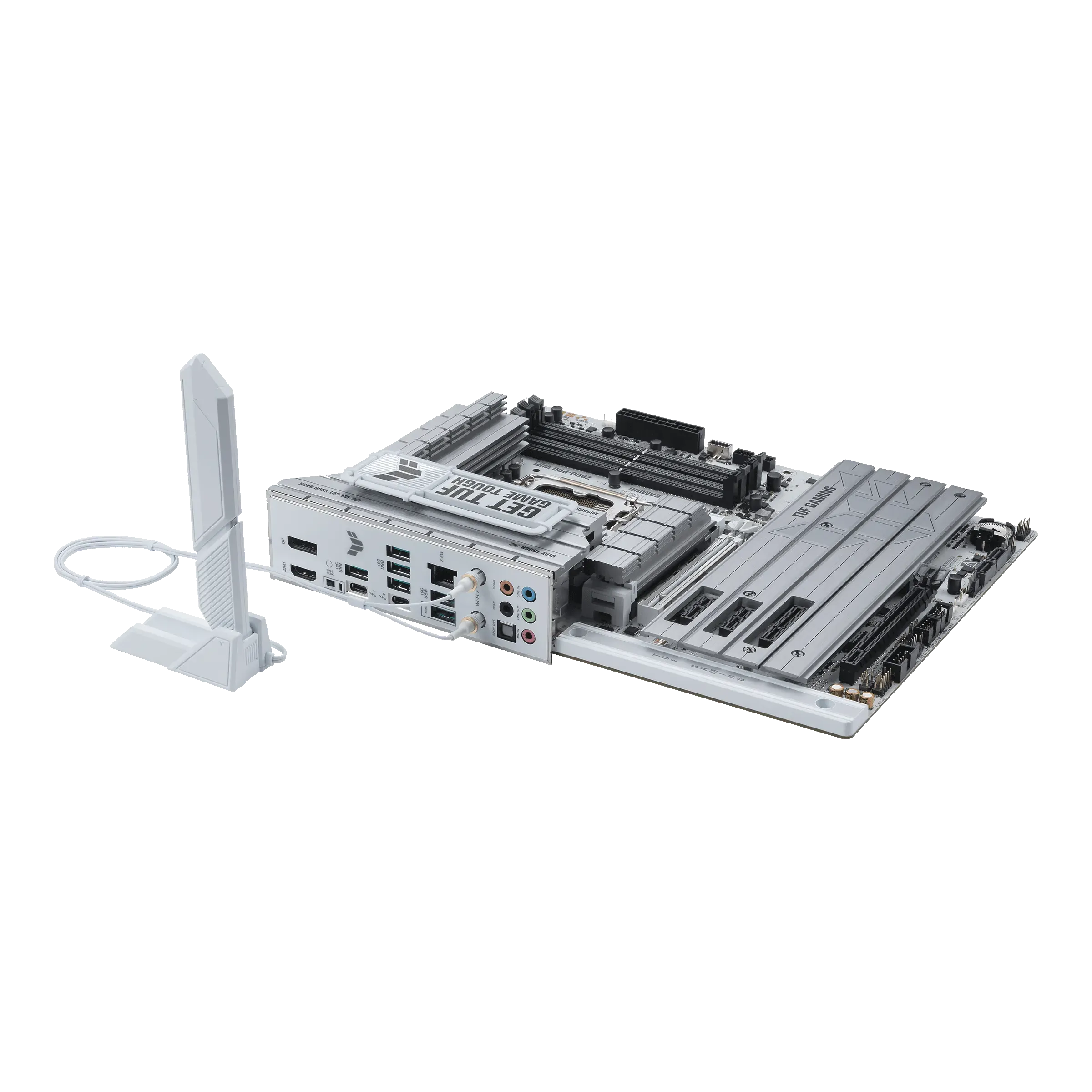 Материнская плата ASUS TUF GAMING Z890-PRO WIFI, LGA1851 Z890 4xDDR5 4xSATA3 4xM.2 HDMI DP USB-C ATX — фото 5