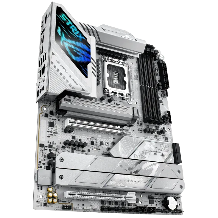 Материнская плата ASUS ROG STRIX Z890-A GAMING WIFI, LGA1851 Z890 4xDDR5 4xSATA3 5xM.2 HDMI DP ATX — фото 4