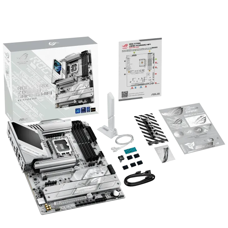 Материнская плата ASUS ROG STRIX Z890-A GAMING WIFI, LGA1851 Z890 4xDDR5 4xSATA3 5xM.2 HDMI DP ATX — фото 11