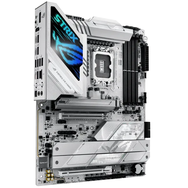 Материнская плата ASUS ROG STRIX Z890-A GAMING WIFI, LGA1851 Z890 4xDDR5 4xSATA3 5xM.2 HDMI DP ATX — фото 2