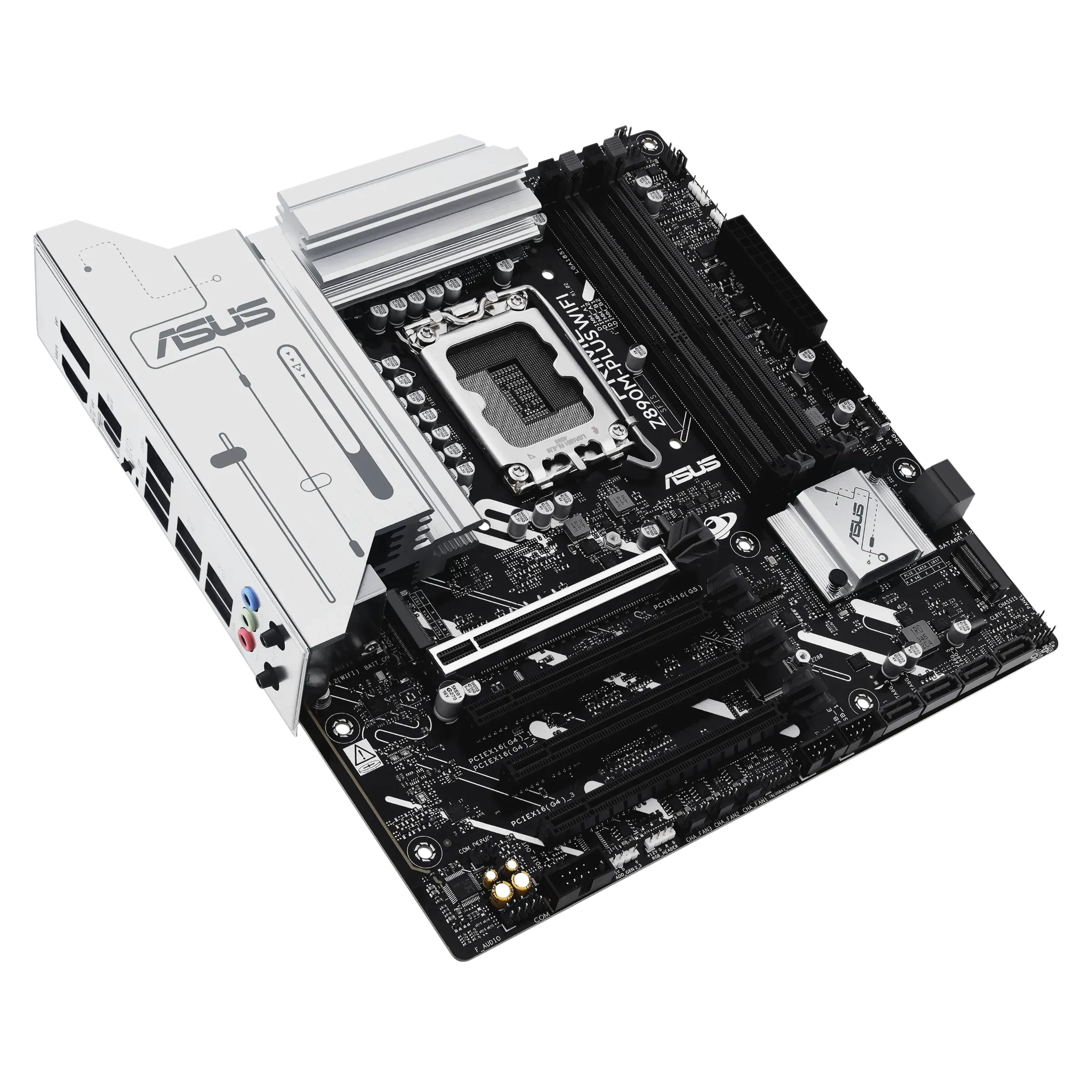 Материнская плата ASUS PRIME Z890M-PLUS WIFI, LGA1851 4xDDR5 6xSATA3 3xM.2 HDMI DP USB-C mATX — фото 6