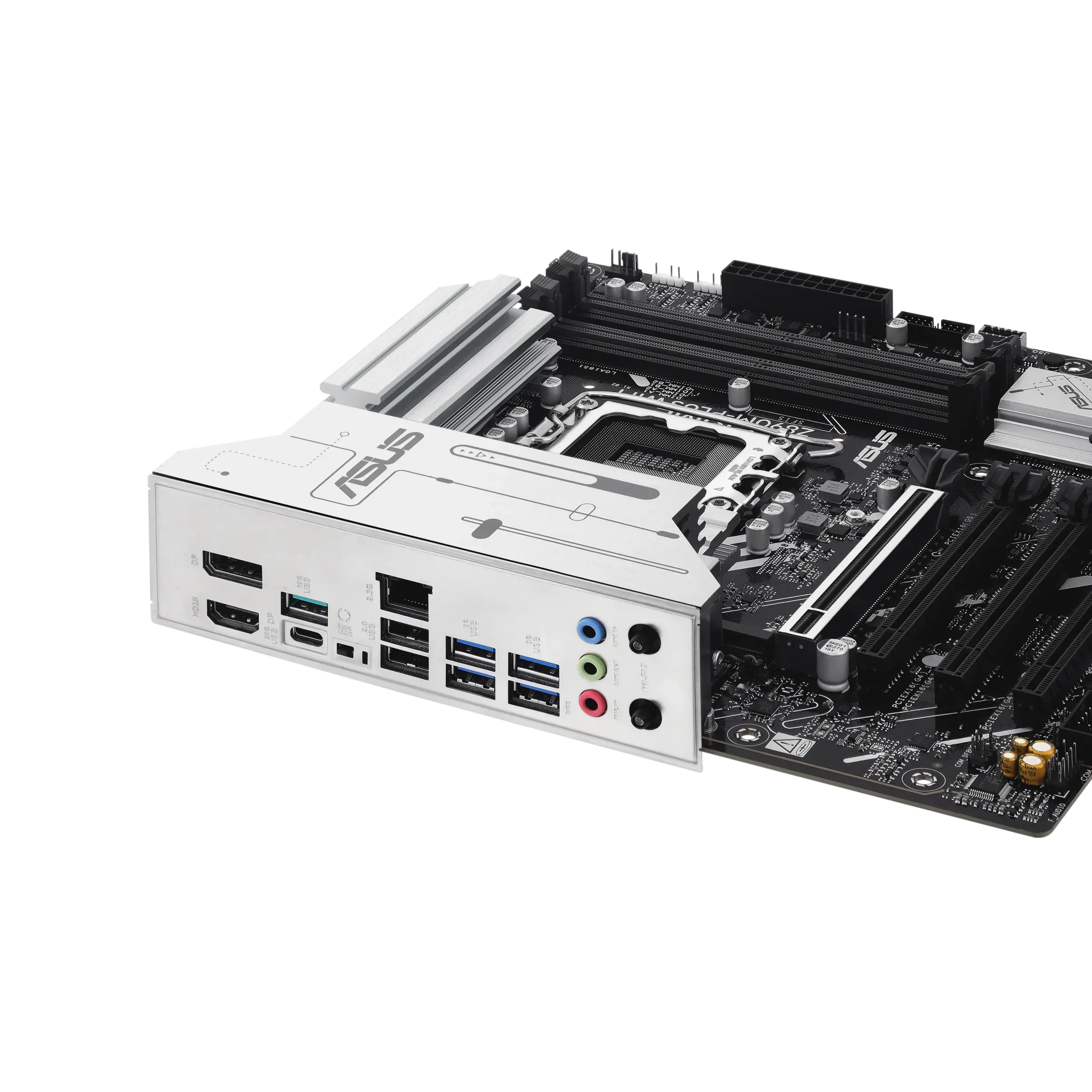 Материнская плата ASUS PRIME Z890M-PLUS WIFI, LGA1851 4xDDR5 6xSATA3 3xM.2 HDMI DP USB-C mATX — фото 5