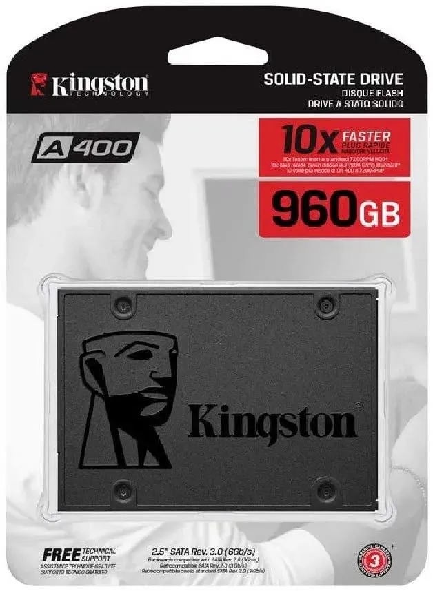 Жесткий диск SSD 960GB Kingston SA400S37/960G — фото 4