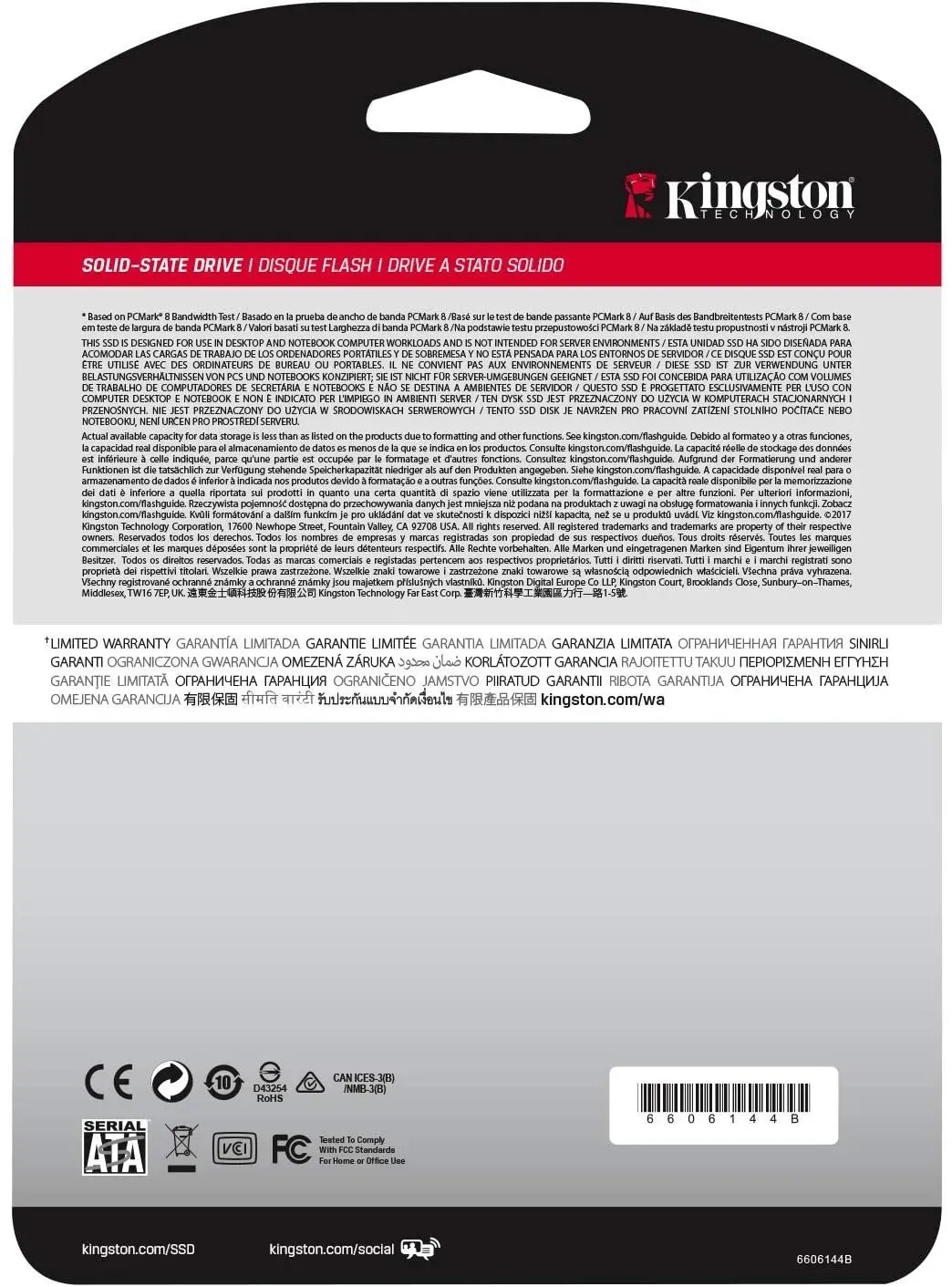 Жесткий диск SSD 960GB Kingston SA400S37/960G — фото 5