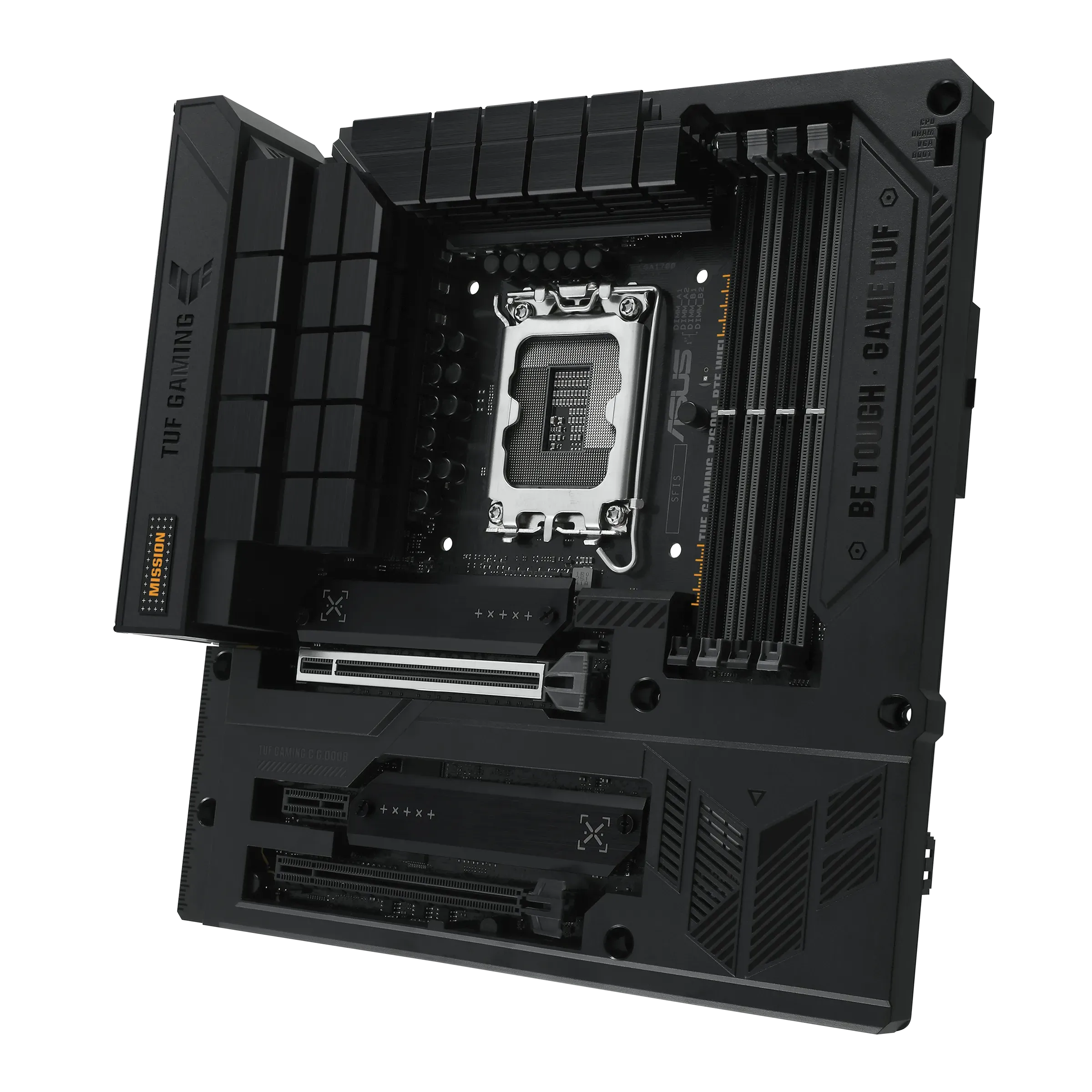 Материнская плата ASUS TUF GAMING B760M-BTF WIFI, LGA1700 4xDDR5 4xSATA3 3xM.2 RAID HDMI DP mATX — фото 5