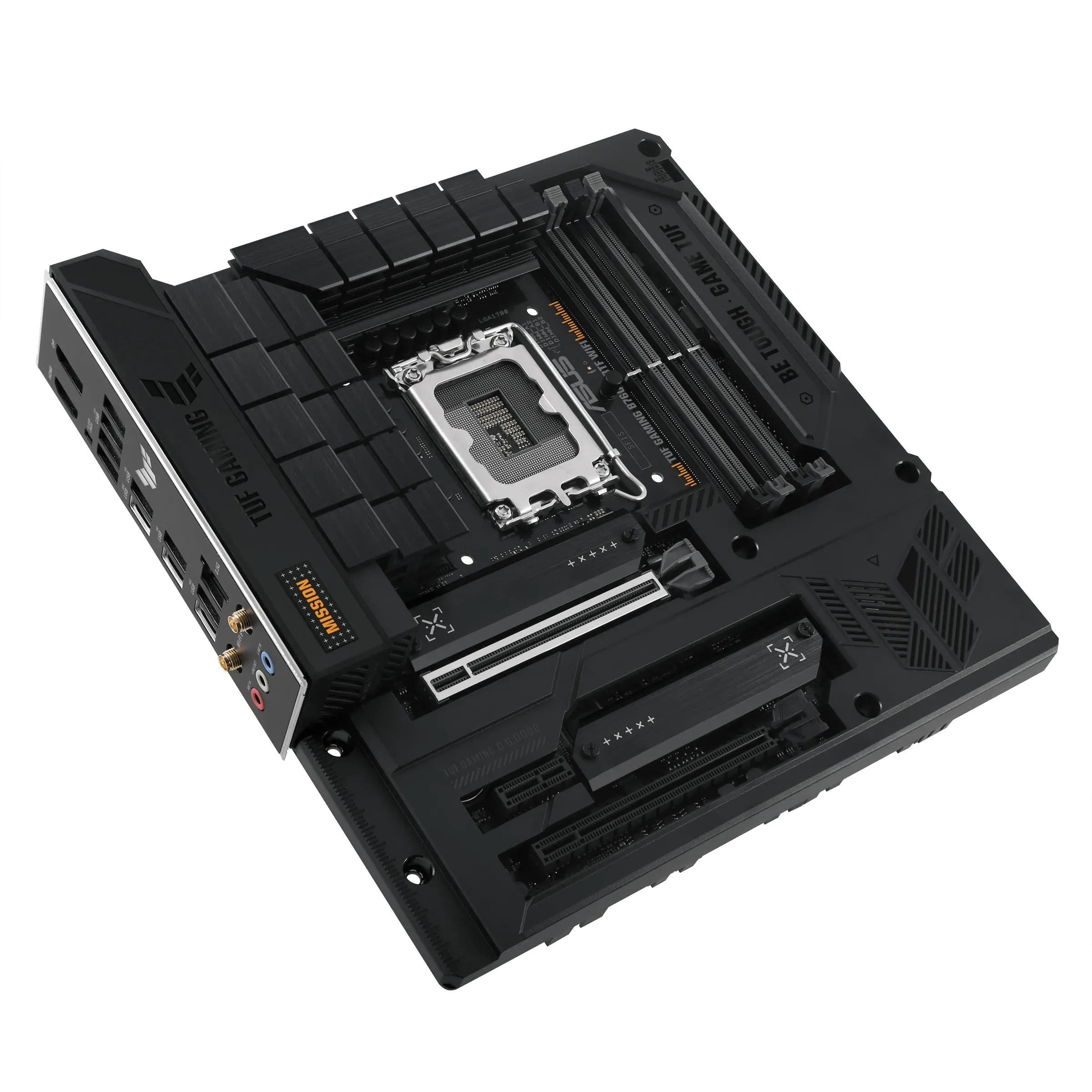 Материнская плата ASUS TUF GAMING B760M-BTF WIFI, LGA1700 4xDDR5 4xSATA3 3xM.2 RAID HDMI DP mATX — фото 7