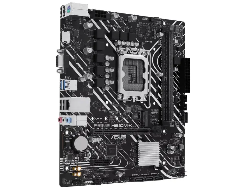 Материнская плата ASUS PRIME  H610M-K, LGA1700 2xDDR5 4xSATA3 M.2 1xVGA 1xHDMI mATX — фото 5