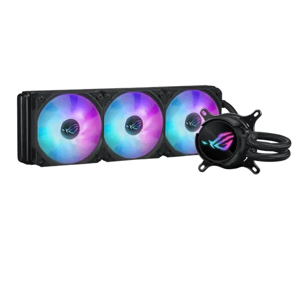 Водяное охлаждение CPU Asus ROG STRIX LC III 360 ARGB 120mm Liquid CPU Cooler, 3 x12cm PWM Fan, ARGB — купить в Lirotech