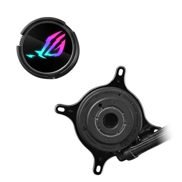 Водяное охлаждение CPU Asus ROG STRIX LC III 360 ARGB 120mm Liquid CPU Cooler, 3 x12cm PWM Fan, ARGB — фото 4