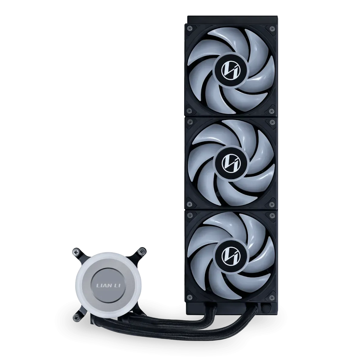 Водяное охлаждение для CPU Lian Li GALAHAD II LITE 360 RGB BLACK G89.GA2L36RB.00 — фото 2