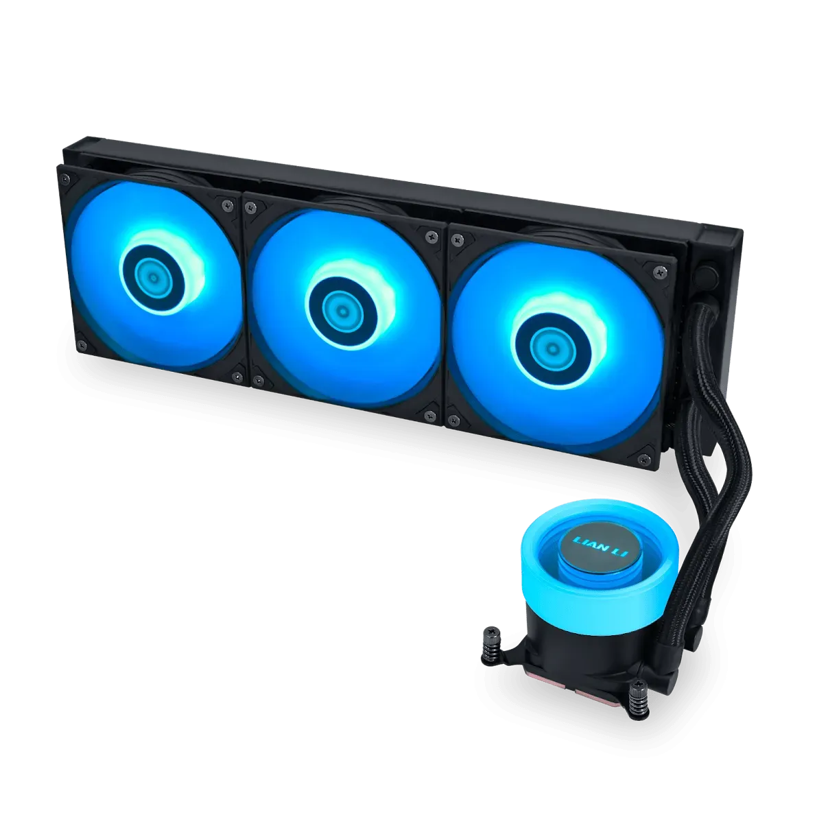 Водяное охлаждение для CPU Lian Li GALAHAD II LITE 360 RGB BLACK G89.GA2L36RB.00 — фото 5