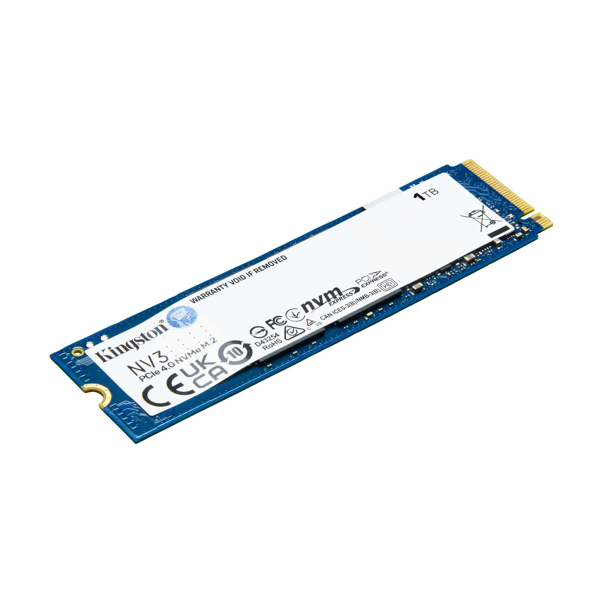 Твердотельный накопитель 1000GB SSD Kingston SNV3S/1000G M.2 Gen4 NVMe R6000MB/s W4000MB/s Retail — фото 2