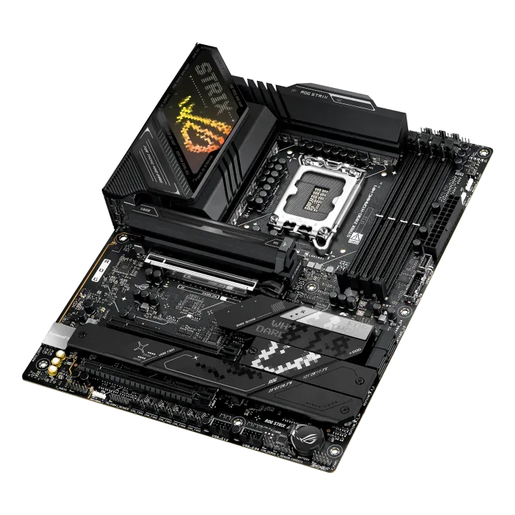Материнская плата ASUS ROG STRIX Z890-H GAMING WIFI, LGA1851 Z890 4xDDR5 4xSATA3 4xM.2 HDMI DP ATX — фото 3