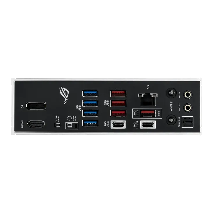 Материнская плата ASUS ROG STRIX Z890-H GAMING WIFI, LGA1851 Z890 4xDDR5 4xSATA3 4xM.2 HDMI DP ATX — фото 5