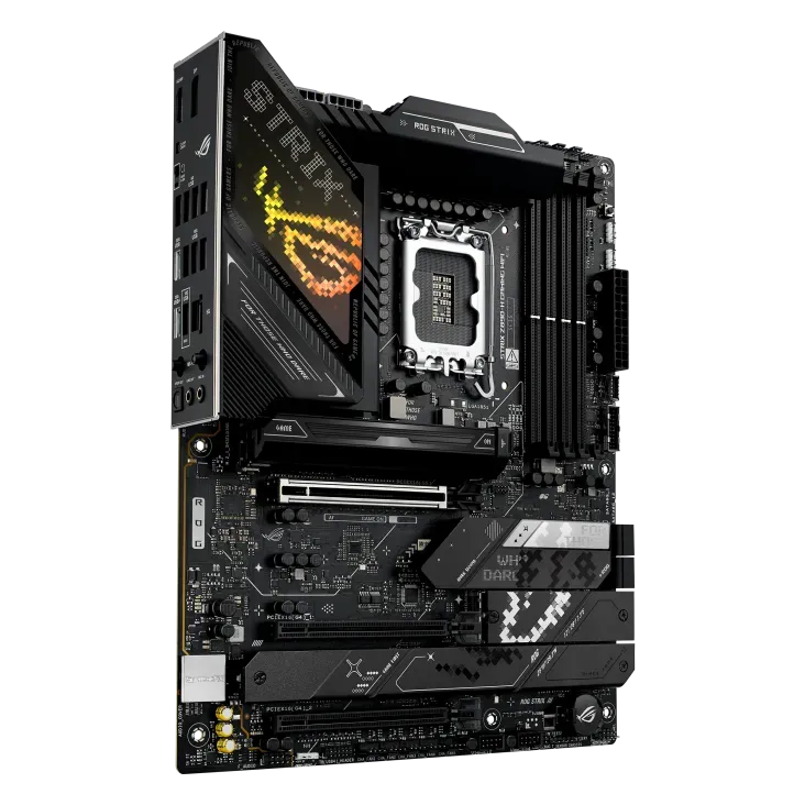 Материнская плата ASUS ROG STRIX Z890-H GAMING WIFI, LGA1851 Z890 4xDDR5 4xSATA3 4xM.2 HDMI DP ATX — фото 2