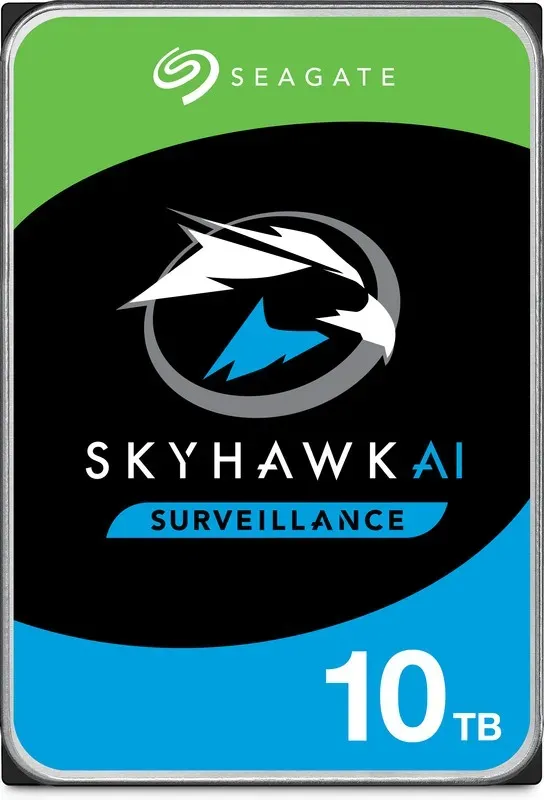 Жесткий диск для видеонаблюдения 10Tb Seagate SkyHawk AI 256Mb SATA3 3.5" ST10000VE001 — фото 3