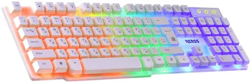 Клавиатура игровая Defender Neros GK-147 RU, белый — фото 2