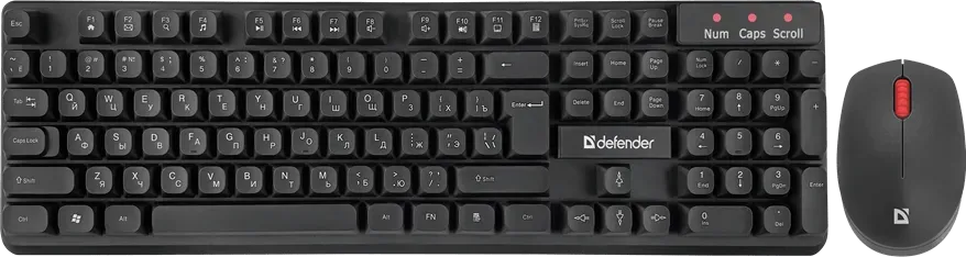 Набор беспроводный Defender Milan C-992 черный — фото 1