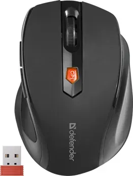 Мышь беспроводная Defender Ultra MM-315 черный — фото 1