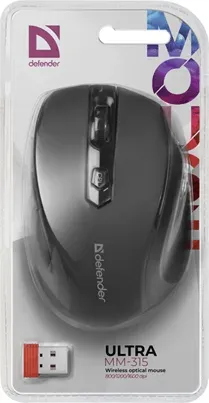 Мышь беспроводная Defender Ultra MM-315 черный — фото 3