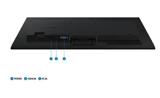 Монитор 24" SAMSUNG LS24D304GAIXCI, IPS 1920x1080 100Hz 5мс 250кд/м2 1000:1 1xD-Sub 1xHDMI Черный — фото 5