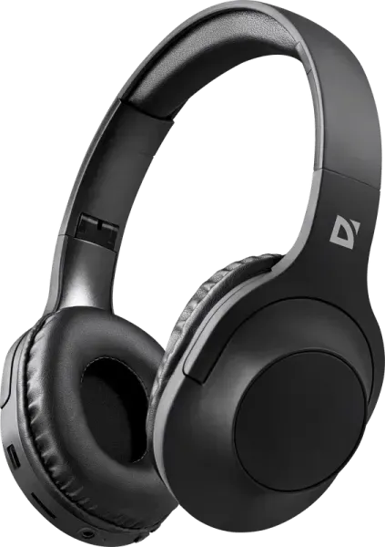 Наушники-гарнитура беспроводные Defender FreeMotion B445 черный — фото 1