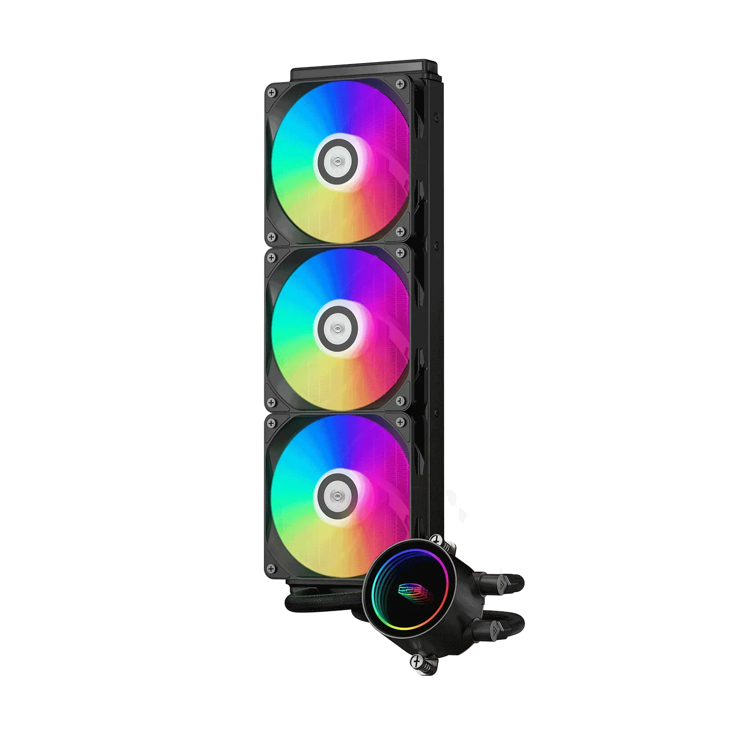 Водяное охлаждение для CPU PCCooler DA360 ARGB BK TDP 300W 115X/1200/1700/1851/20XX/AM4/AM5  Черный — купить в Lirotech