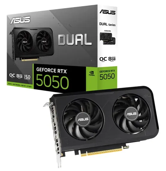 Видеокарта ASUS GeForce RTX 5050 8GB GDDR6 OC Edition — фото 9