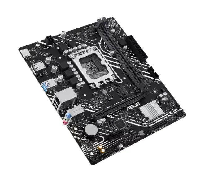 Материнская плата ASUS PRIME  H610M-F D4 R2.0, LGA1700 2xDDR4 2xSATA3 1xM.2 1xHDMI mATX — фото 5