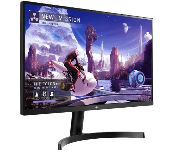 Монитор 27" LG 27QN600-B.ARU 2560x1440 IPS 75Hz 5мс 300 кд/м2 1000:1 1xHDMI 1xDP Черный — фото 4