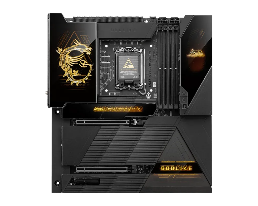 Материнская плата MSI MEG Z890 GODLIKE LGA1851 4xDDR5 4xSATA 8xM.2 USB-A 6xType-C E-ATX — фото 2