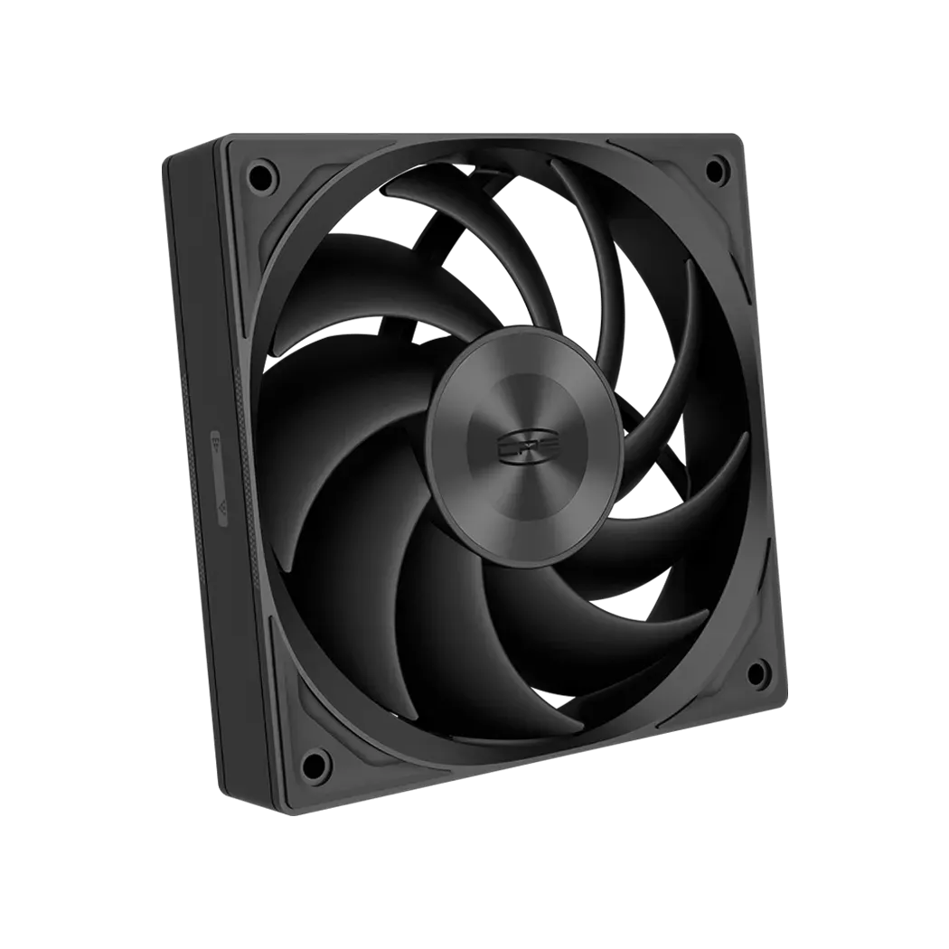 Вентилятор для корпуса PCCooler F5 R120 BK 1x(120x120x25mm) 500-2200RPM Black — фото 2