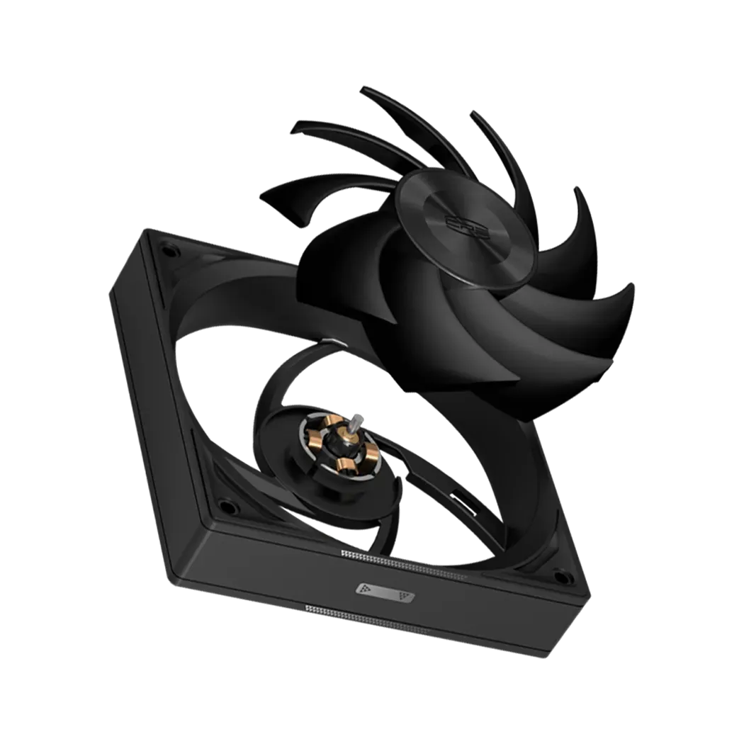 Вентилятор для корпуса PCCooler F5 R120 BK 1x(120x120x25mm) 500-2200RPM Black — фото 3