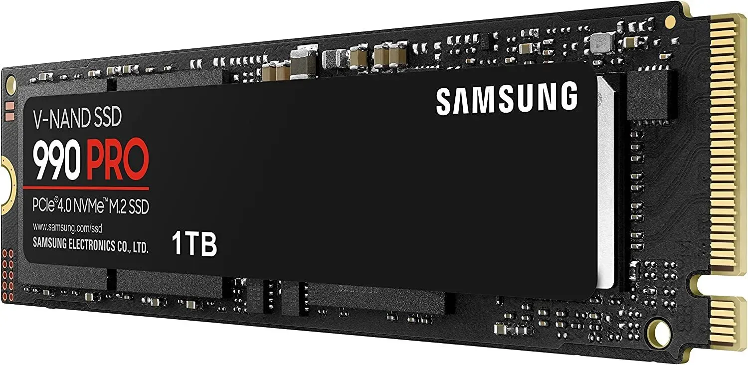 Твердотельный накопитель 1000Gb SSD Samsung 990 PRO NVMe4.0 M.2 R7450Mb/s W6900MB/s MZ-V9P1T0BW — фото 3